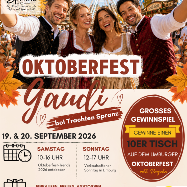 Oktoberfest-Gaudi bei Trachten Spranz 🍻❤️